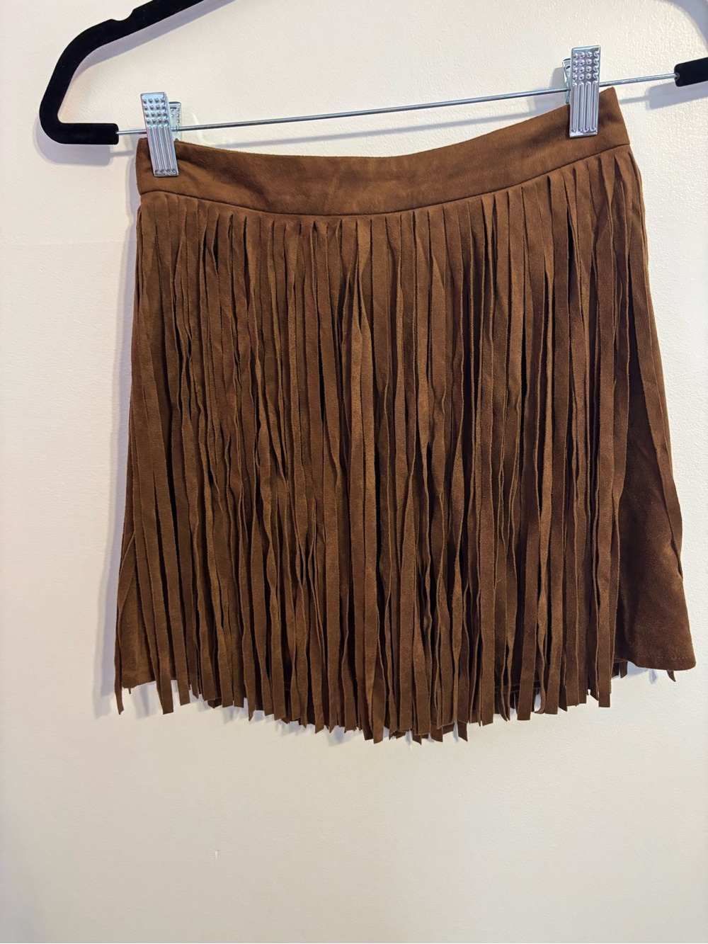Fringed skirt